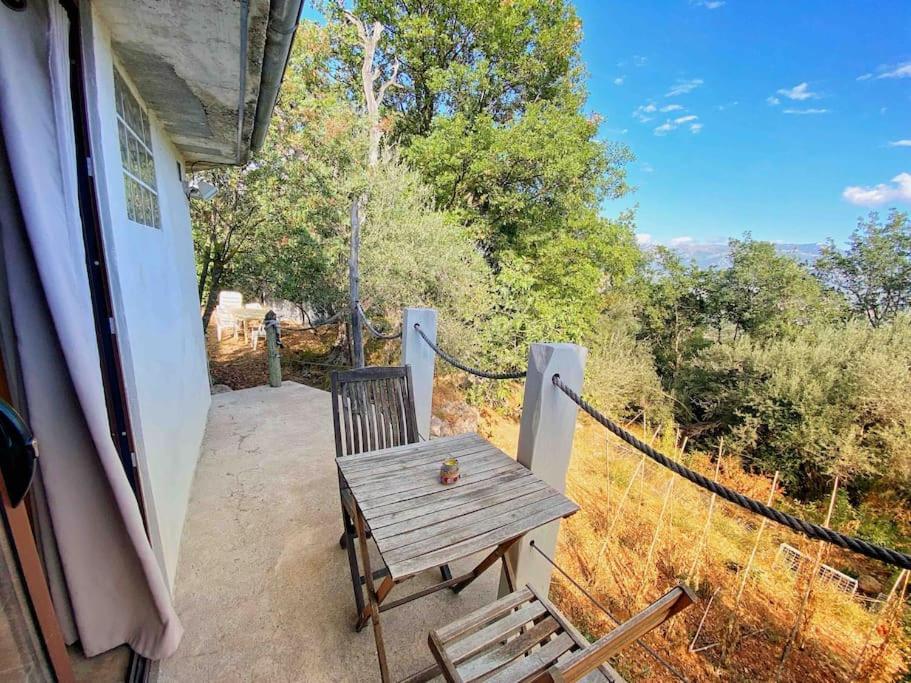 Bas De Villa Au Milieu Des Oliviers. Chateauneuf-Villevieille Esterno foto
