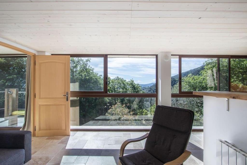 Bas De Villa Au Milieu Des Oliviers. Chateauneuf-Villevieille Esterno foto